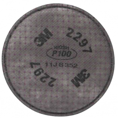 3M 7000127451, ADVANCED PARTICULATE FILTER 2297 P100